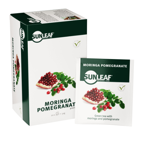 Sunleaf Original Teas Moringa Pomegranate