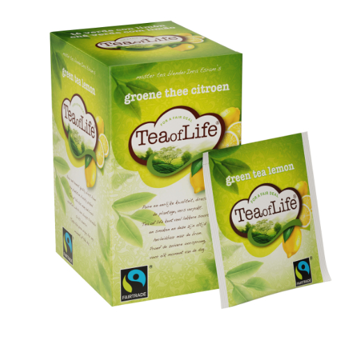 Tea of Life Fairtrade Green Tea Lemon